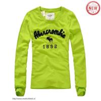 dames abercrombie fitch lang tees 1892 groen Hoge Quaity 8upak689